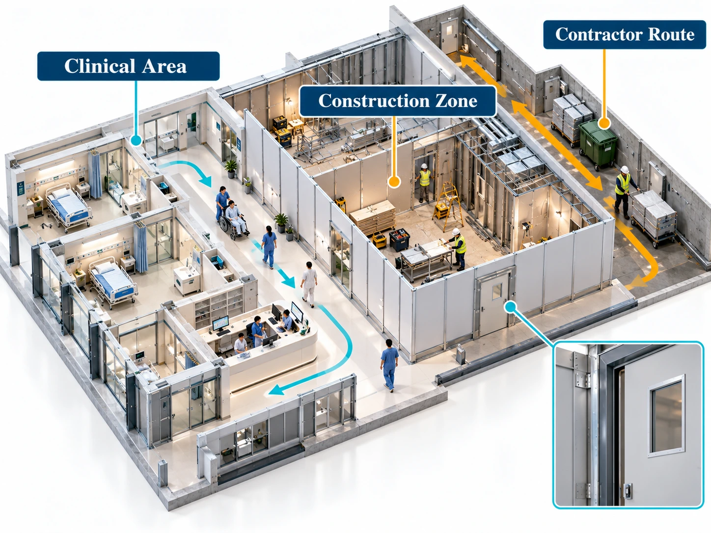 Access and Work-Zone Separation