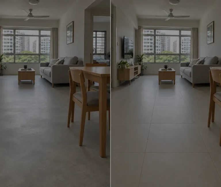 cement vs floor